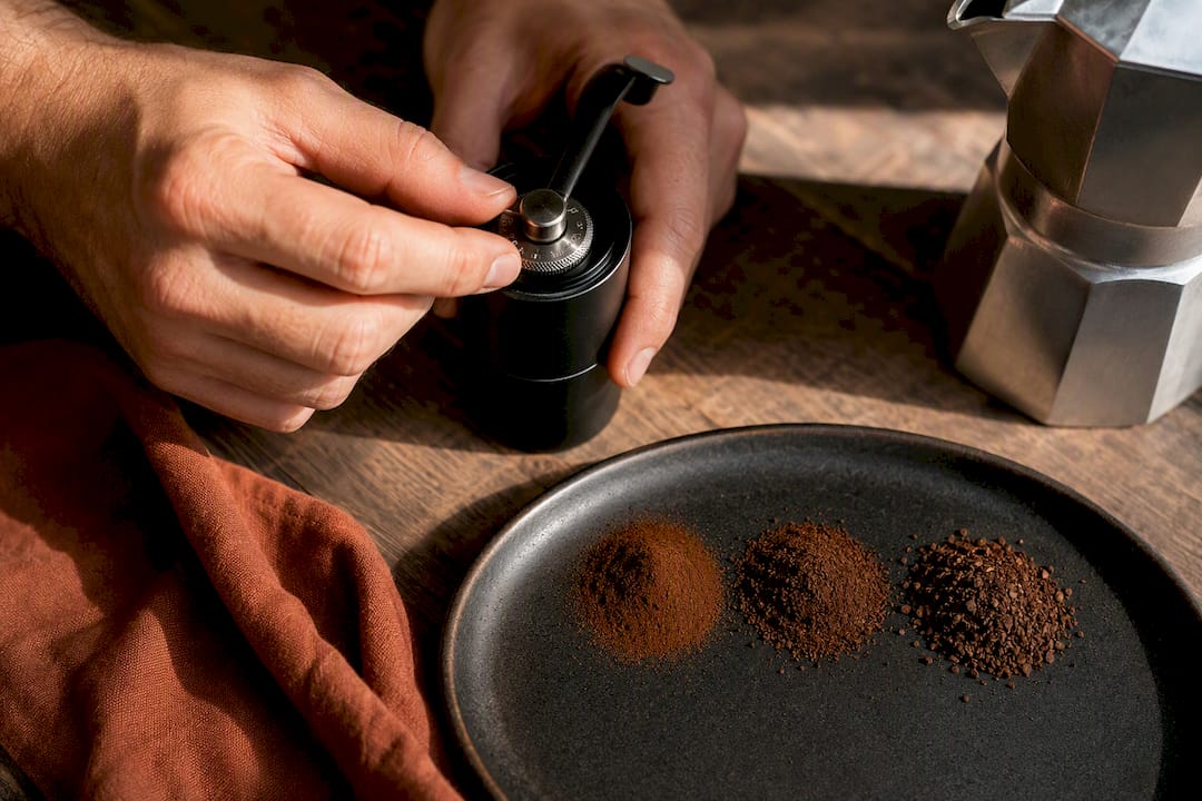 3 Brews to Dial Moka Pot Grind Size and Stop Guessing - The J Coffee Collection