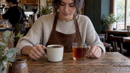 Control Your Cup's Caffeine: Coffee or Tea, 96 mg vs 48 mg - The J Coffee Collection