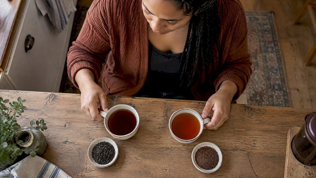 48 mg vs None: When to Drink Black Tea or Rooibos - The J Coffee Collection