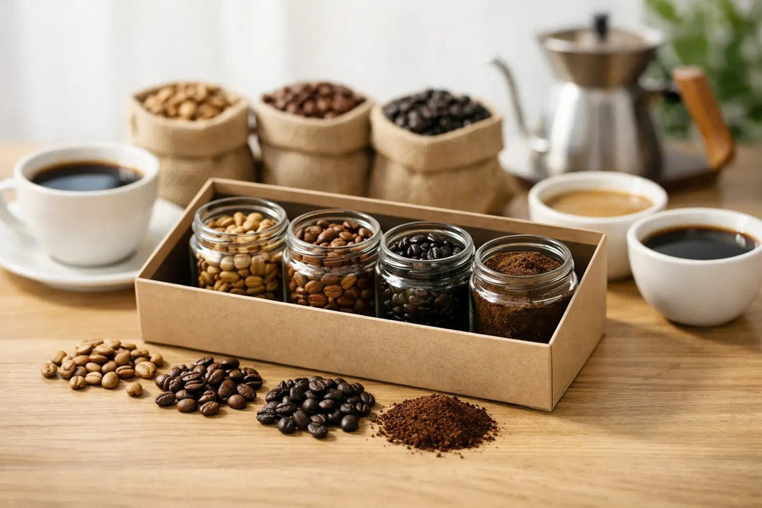 How to Choose a Coffee Sampler - The J Coffee Collection