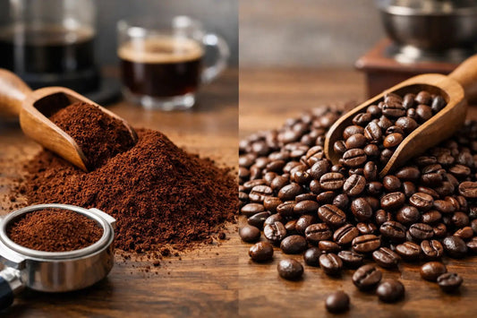 Ground Coffee vs Whole Bean: Which Wins? - The J Coffee Collection