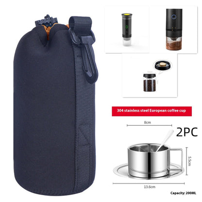 Electric Grinder Coffee Travel Handy 3 In1 Espresso Portable Coffee Espresso Maker Machine Cafe Portable Capsule Coffee Machine Kitchen Gadgets - The J Coffee Collection