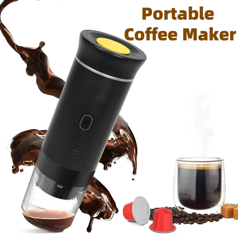 Electric Grinder Coffee Travel Handy 3 In1 Espresso Portable Coffee Espresso Maker Machine Cafe Portable Capsule Coffee Machine Kitchen Gadgets - The J Coffee Collection